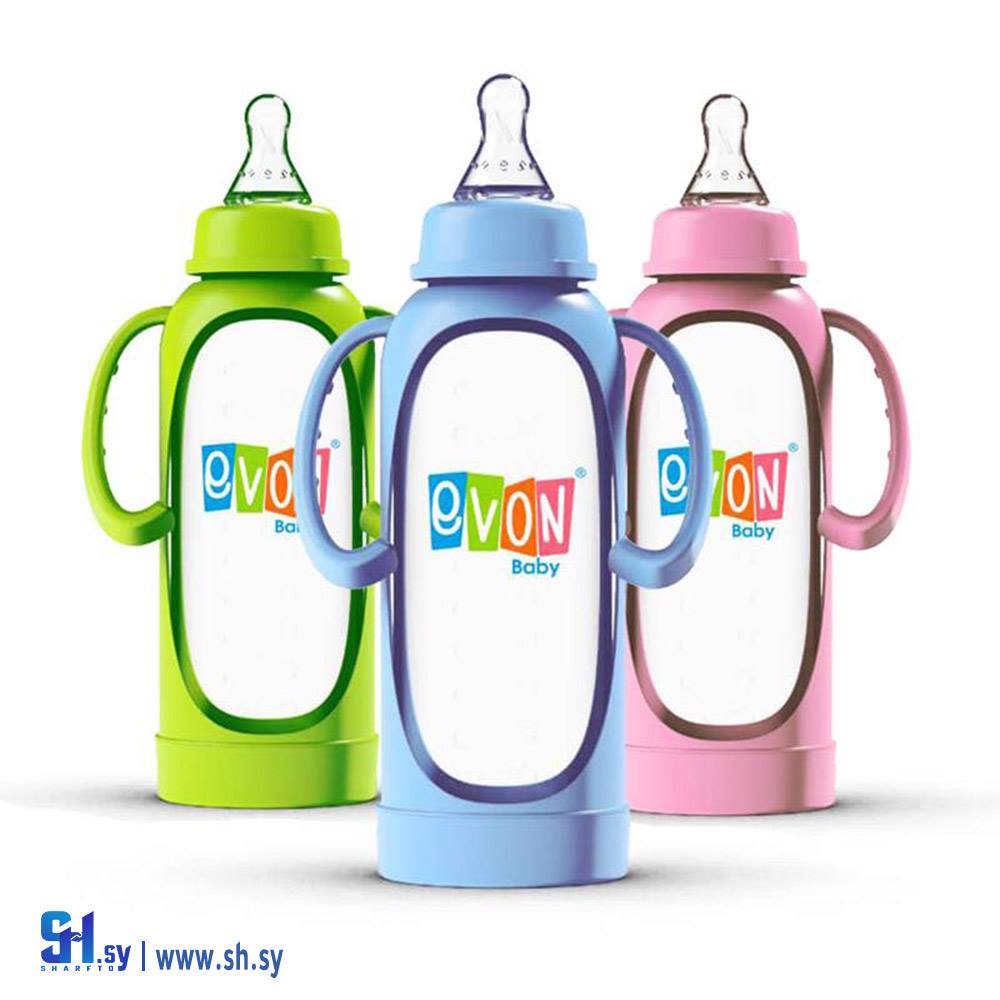 ببرونة ايفون بولي بروبولين 250 مل مع مسكة حماية (شركة داماسكو للأجهزة الطبية)