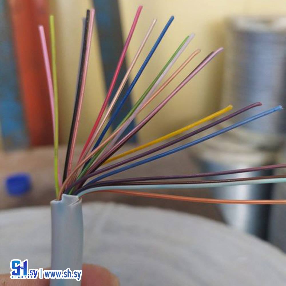 كبل انترفون 1*20*0.50 10 (المرجان)