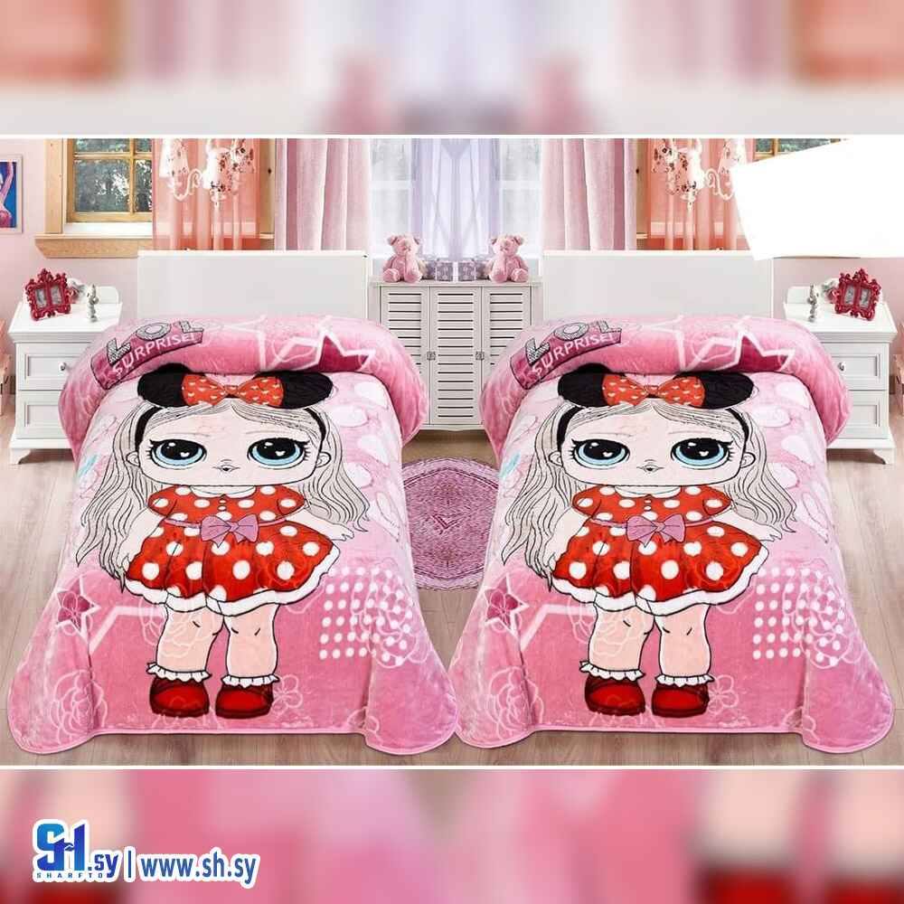 بطانيات مفردة رسومات أطفال (مفروشات العبدي)