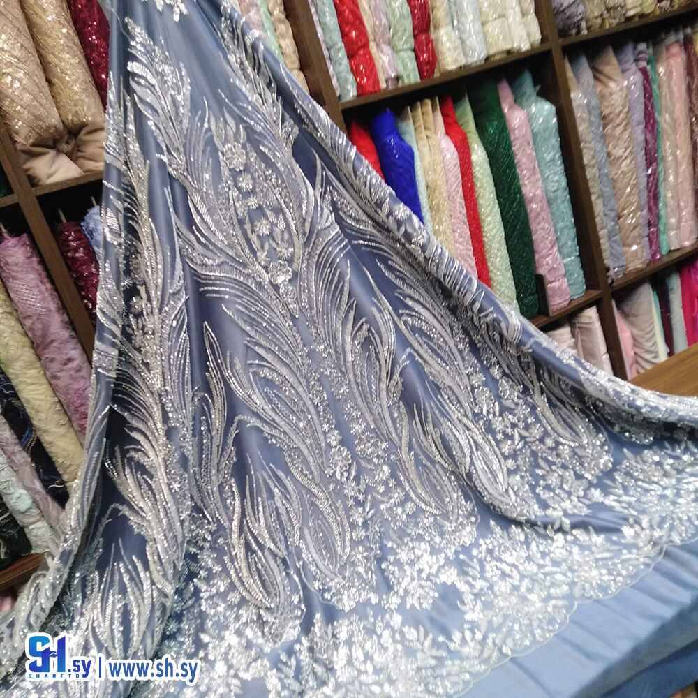 قماش تول شك نول بابيت محجر (أقمشة روز)