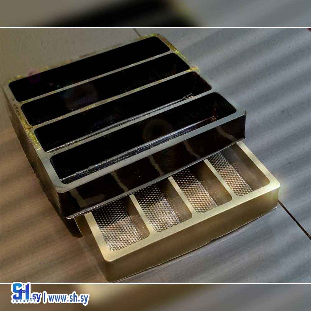 ستاند حلويات 4 اقسام  (اطلس بلاست)