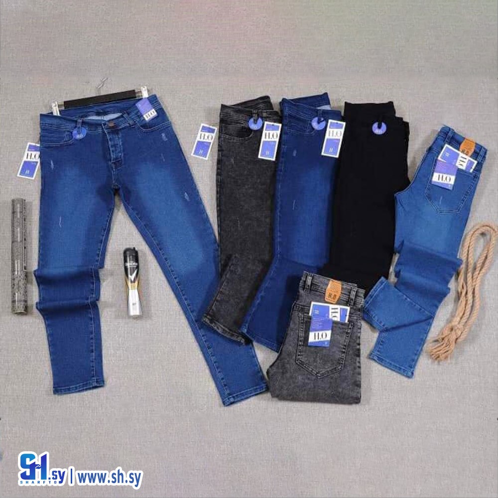 بنطال جينز رجالي موديل 832 (Anis fashion)