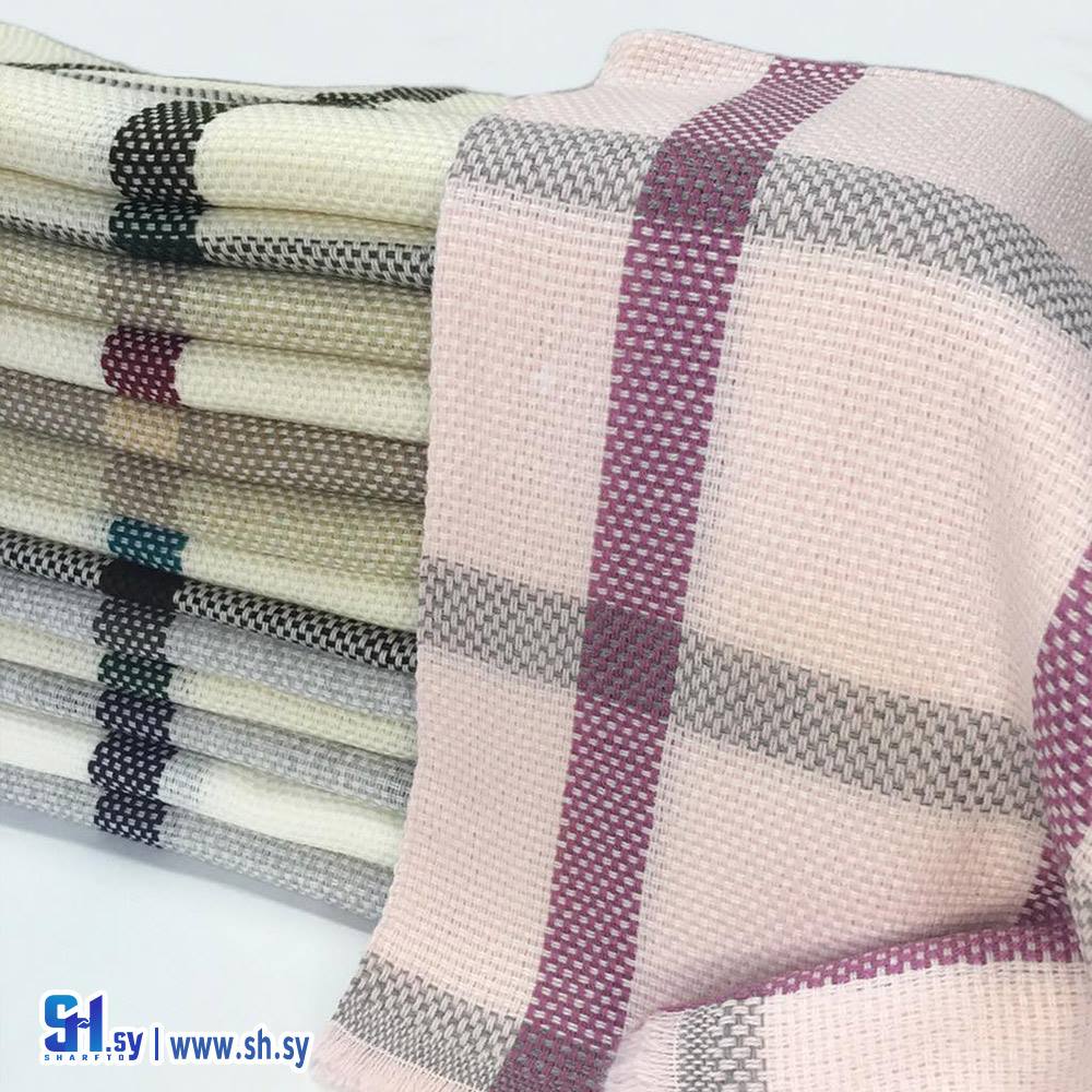 سكارف درالون بنقشة الكارو (تشيللو شال)