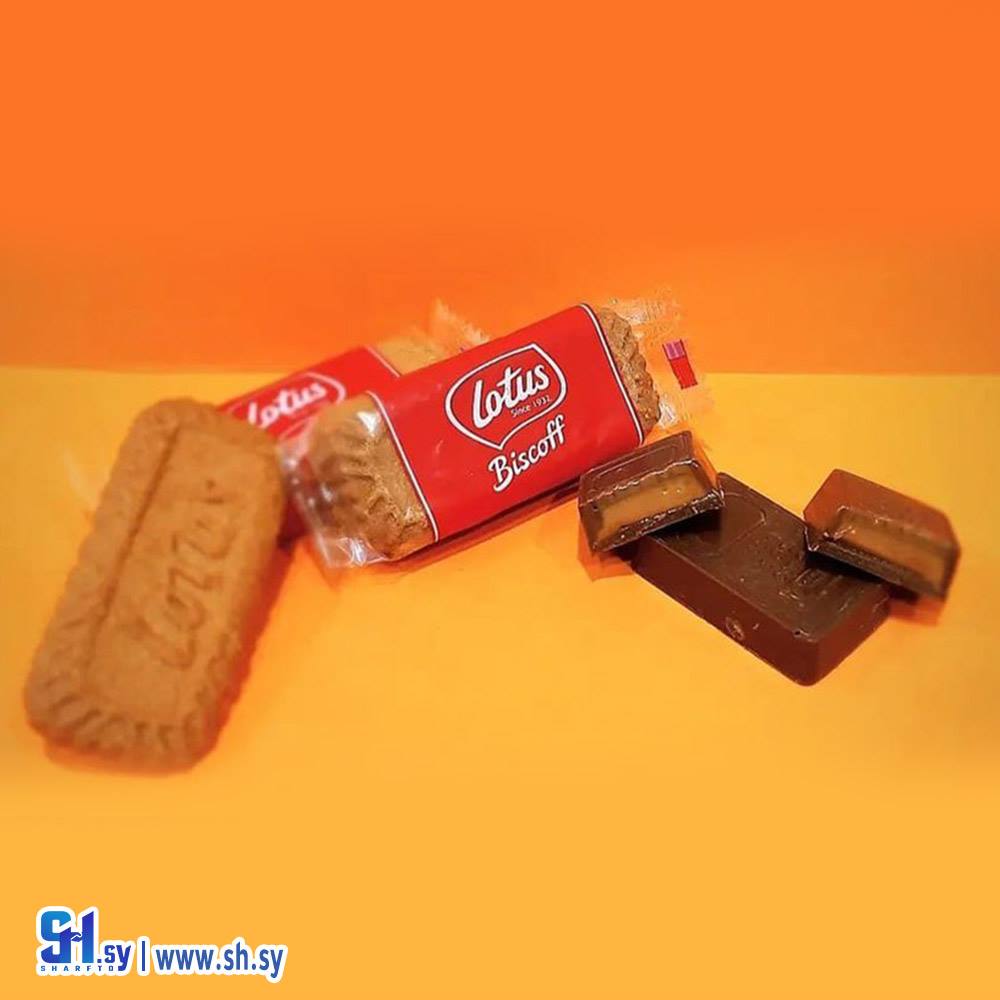 شوكولا حشوة اللوتس (hazar chocolate)