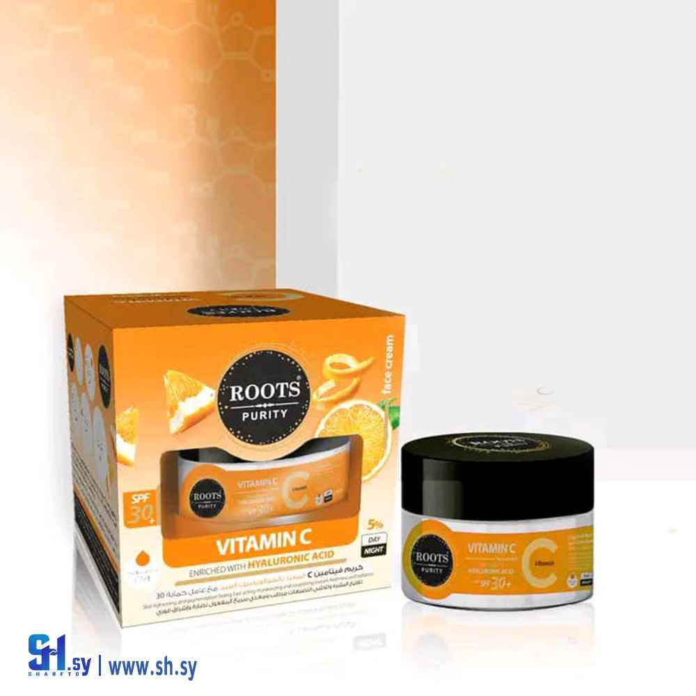 كريم فيتامين سي (Roots Purity)