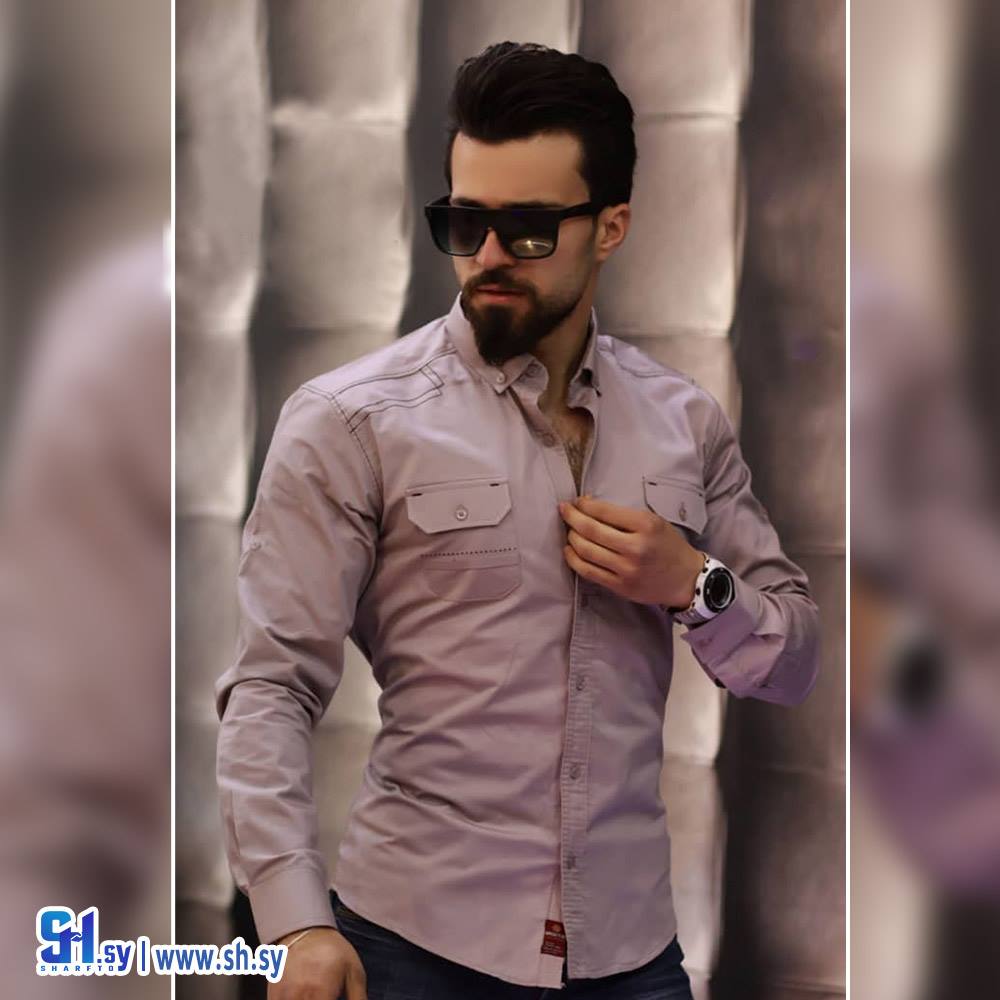 قميص رجالي كتان مارينز (ألبسة جود)