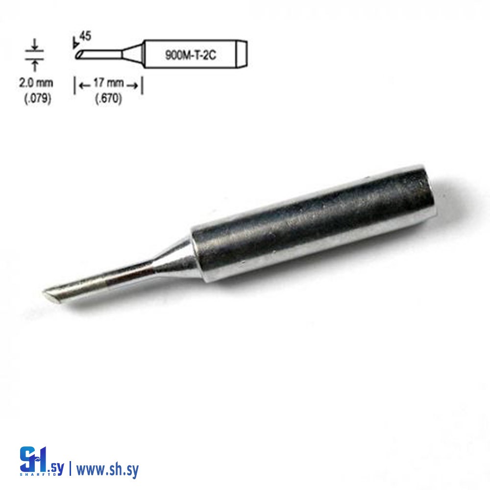رأس كاوي مستقيم 2MM(قطرنجي للالكترونيات)