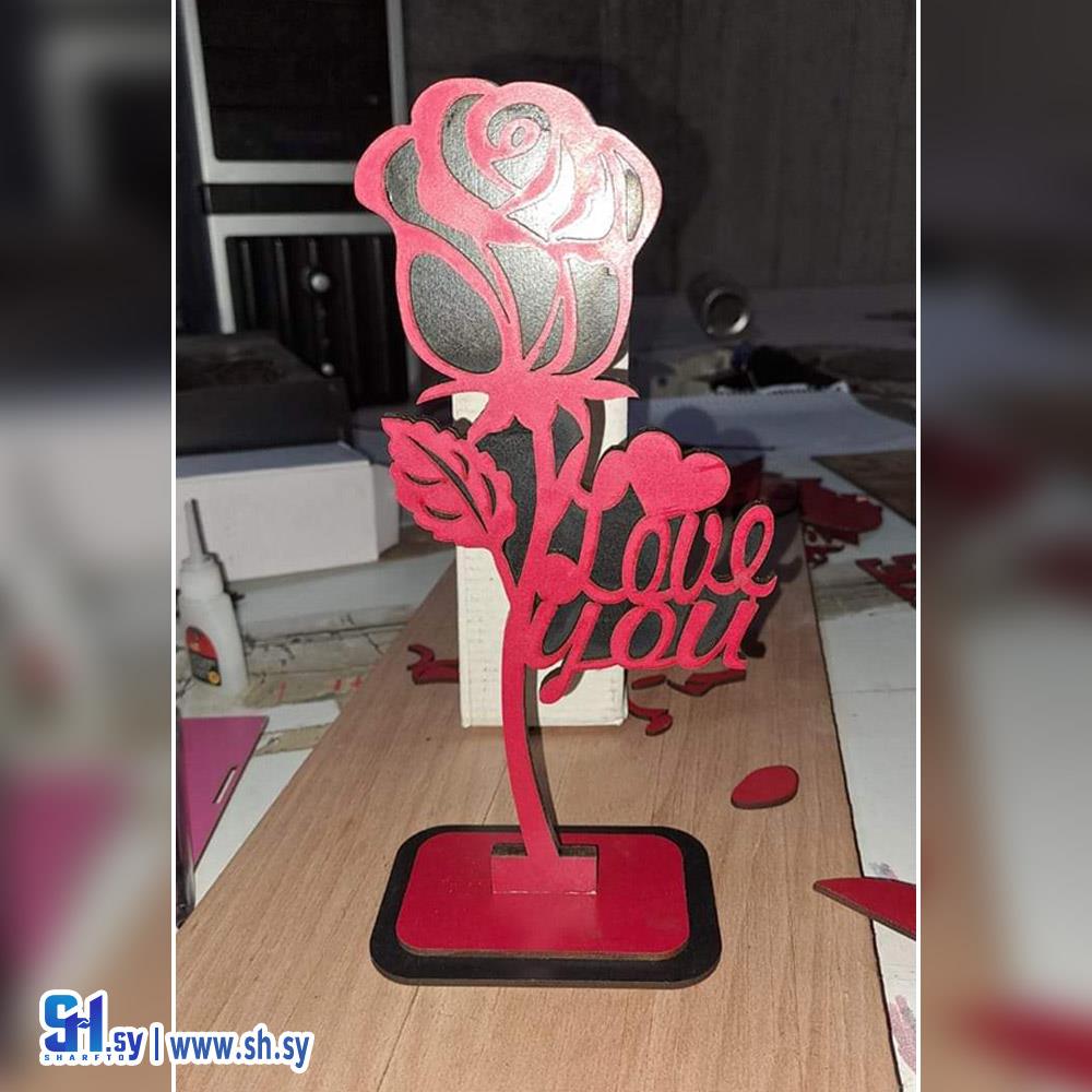 ستاند وردة (خشبيات العلاء)