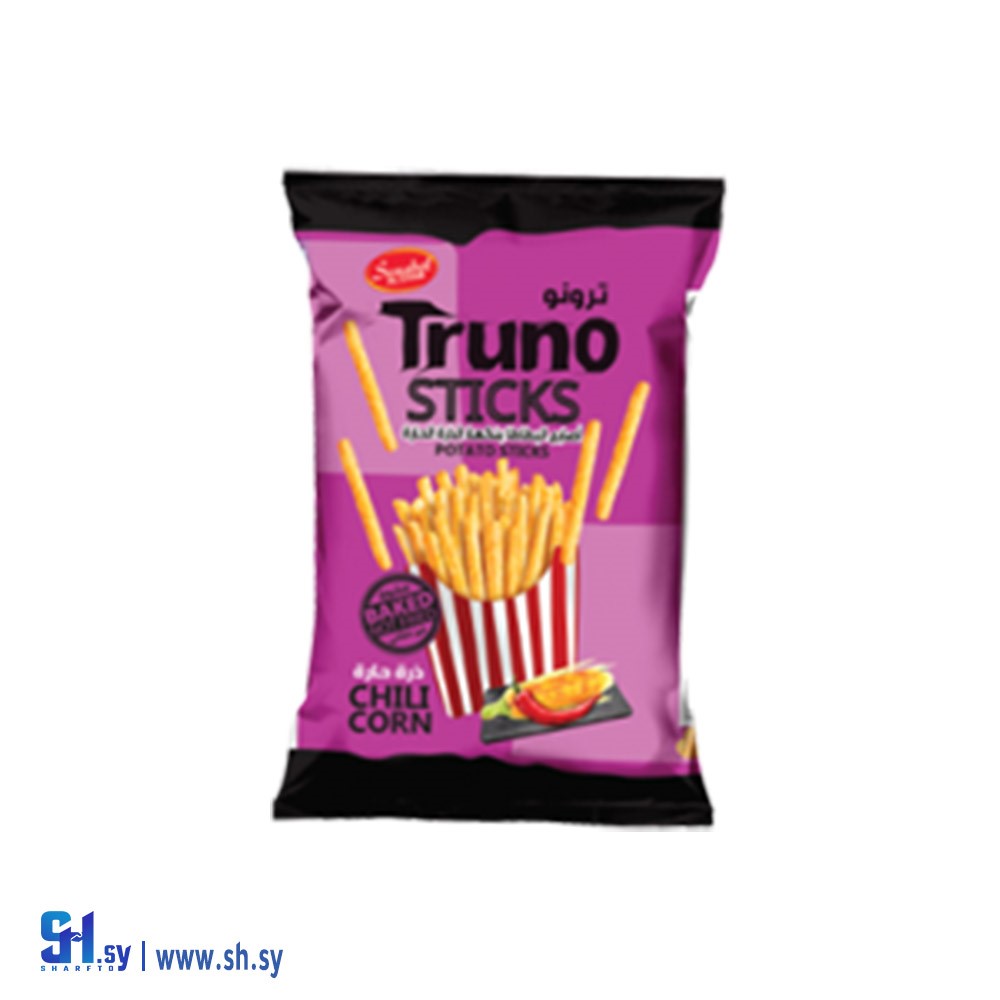 شيبس ترونو ستيكس بنكهة الذرة الحارة (Sanabel al cham)