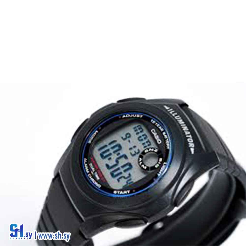 ساعة رقمية F-200W-1ADF كاسيو جي سيريز (CASIO)