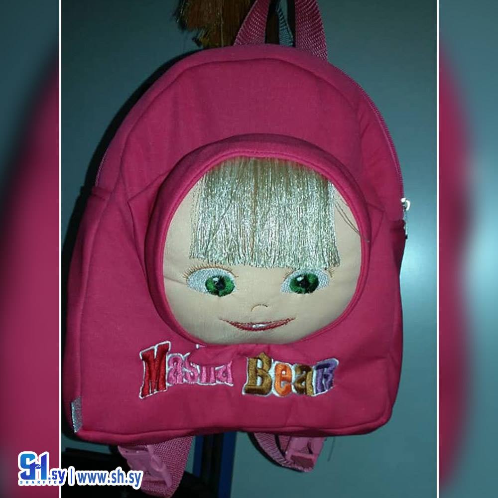 حقيبة ظهر بناتية ماشا (رؤية)