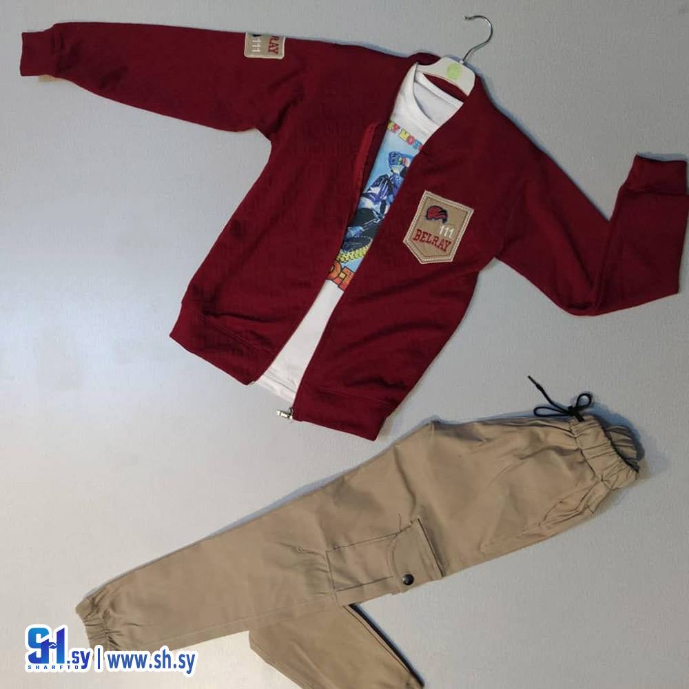 طقم ولادي قطن (لولو كيدز)