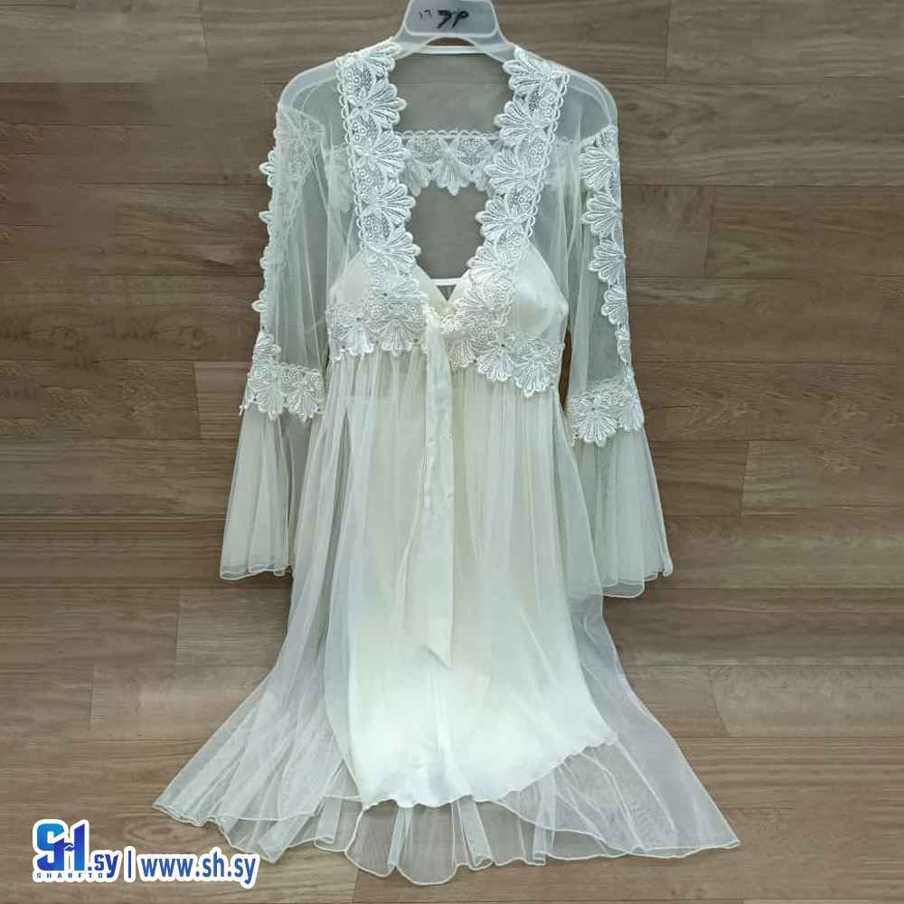 طقم صباحية العروس موديل 2216 (Girly Lingerie)