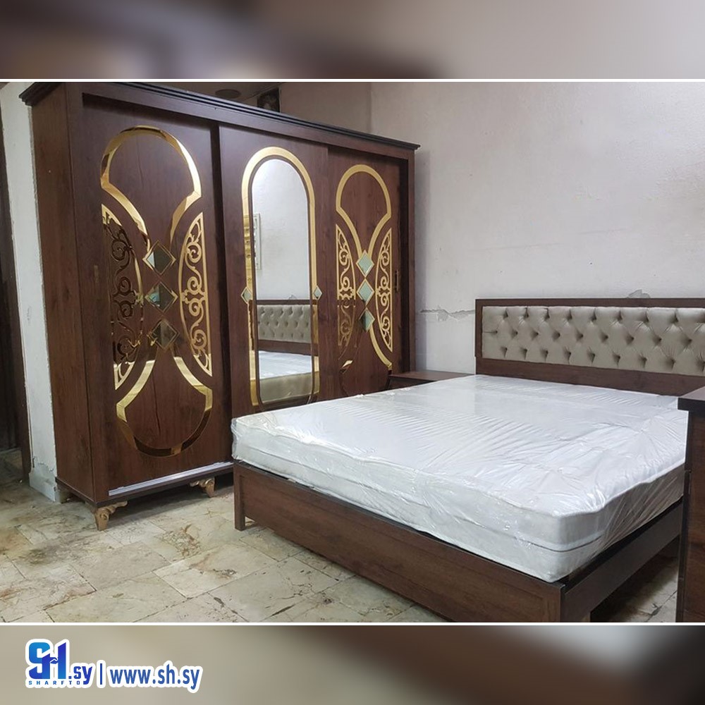 غرفة نوم موديل 4  (مفروشات فواز الجانودي)