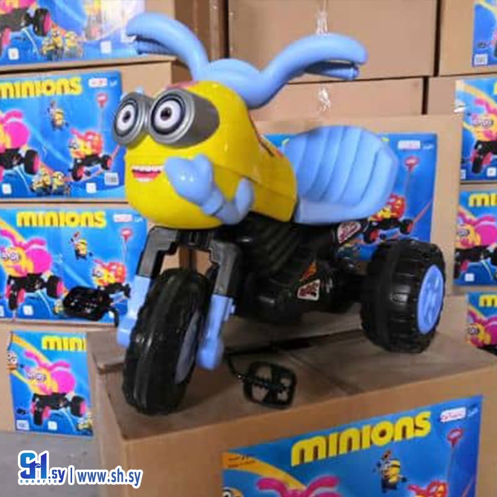 لعبة دراجة minions للأطفال (جنة الأطفال)