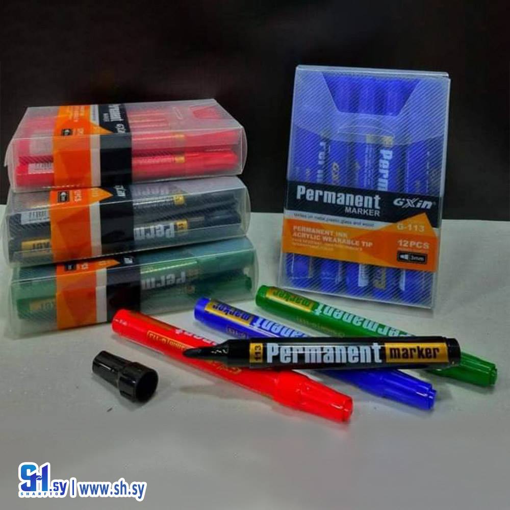 أقلام لوح Permanet Marker G-113 (مكتبة المستقبل)