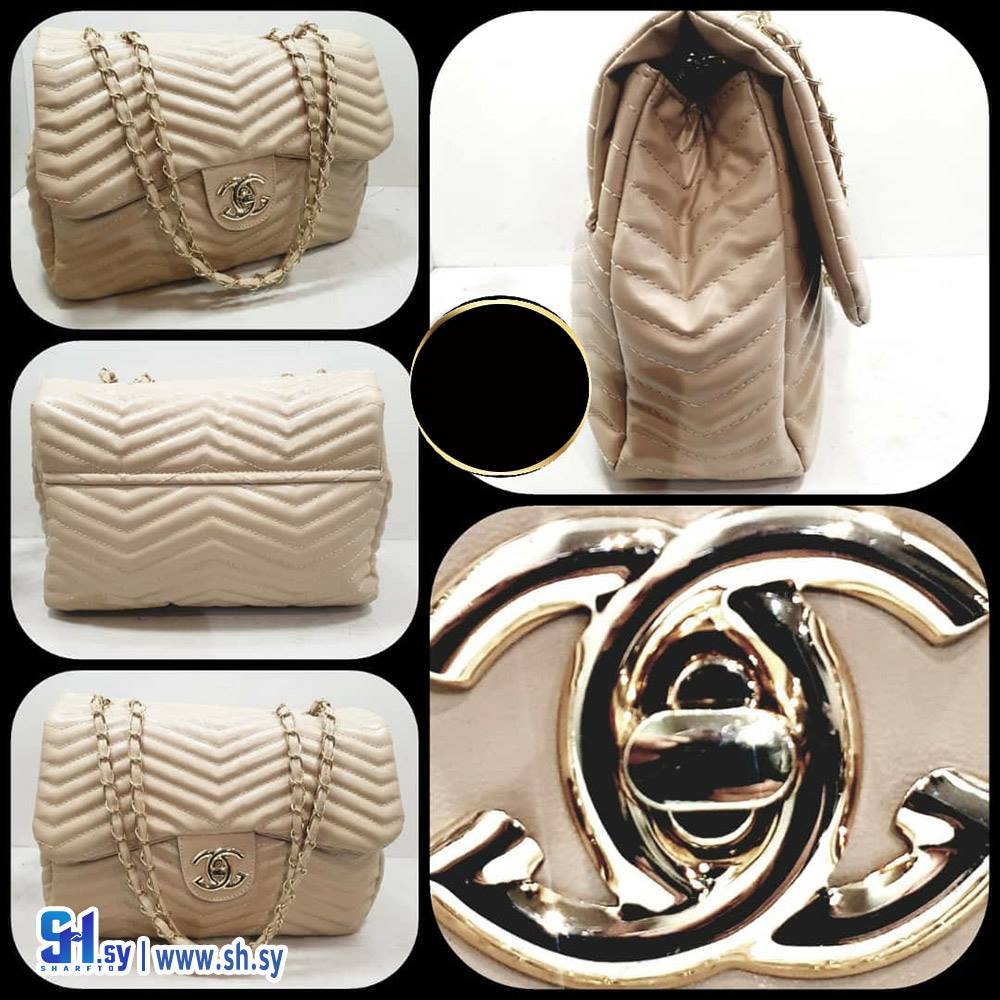 حقيبة يدنسائية شانيل مطرز  موديل 700 (حقائب ابو اسامة)