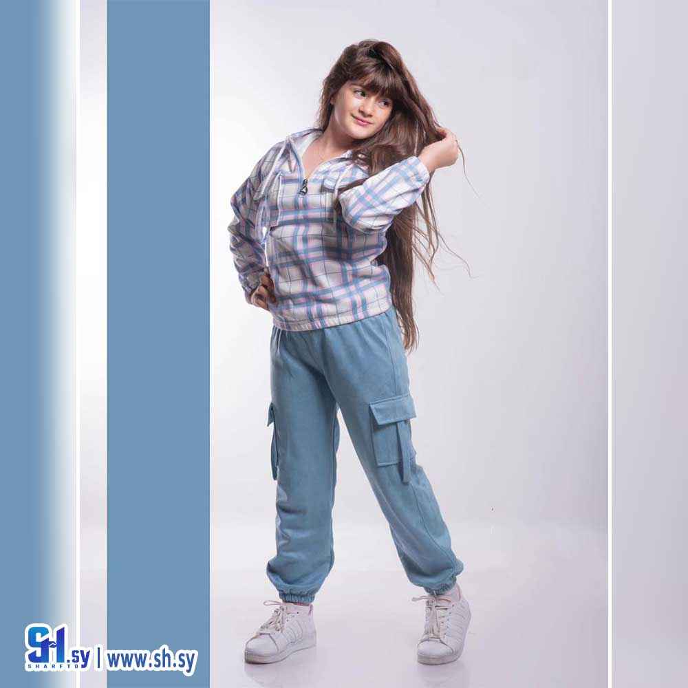 بيجامة بناتي موديل 1128 (بي بي M H)