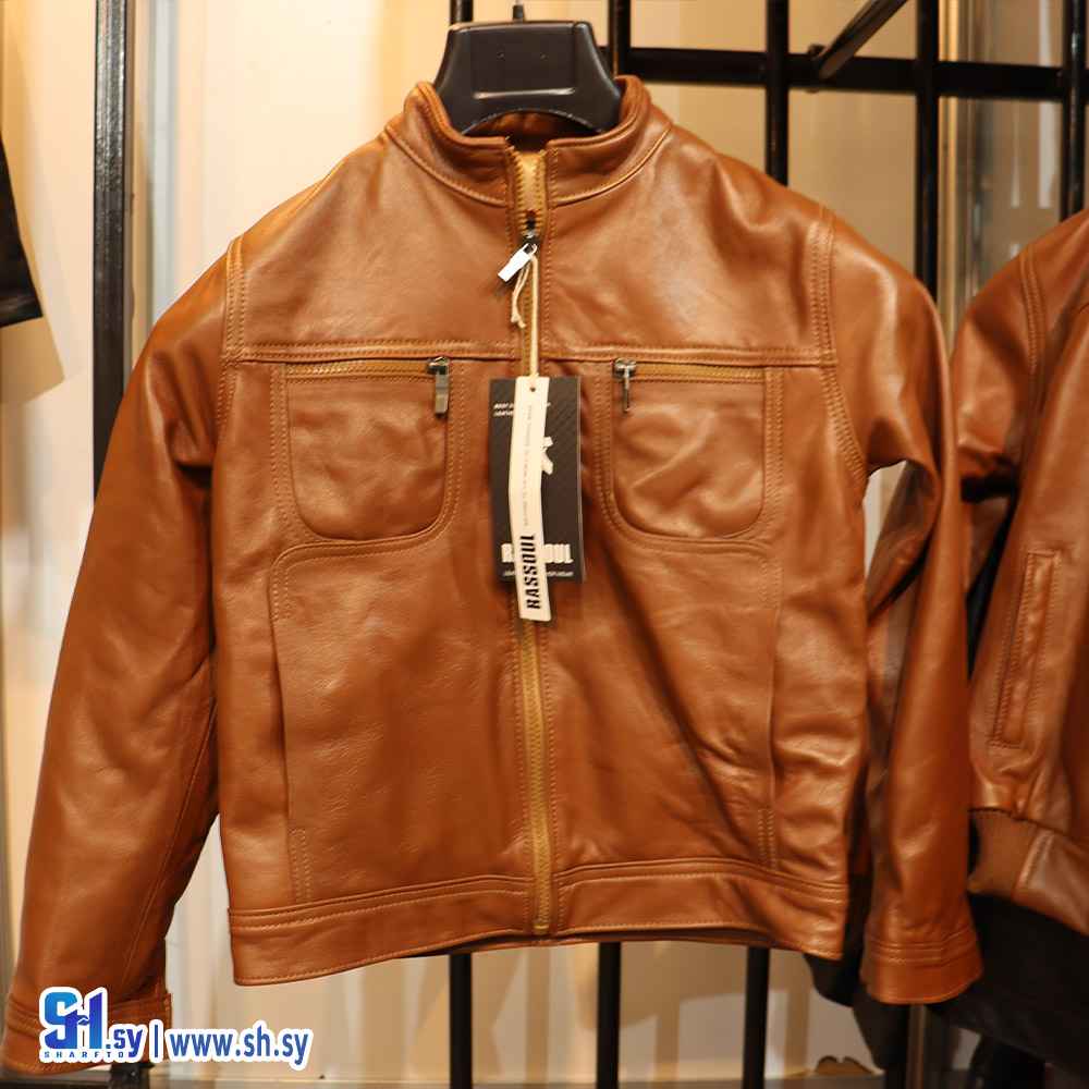 سترة ولادي جلد موديل 02 (RASSOUL LEATHER)