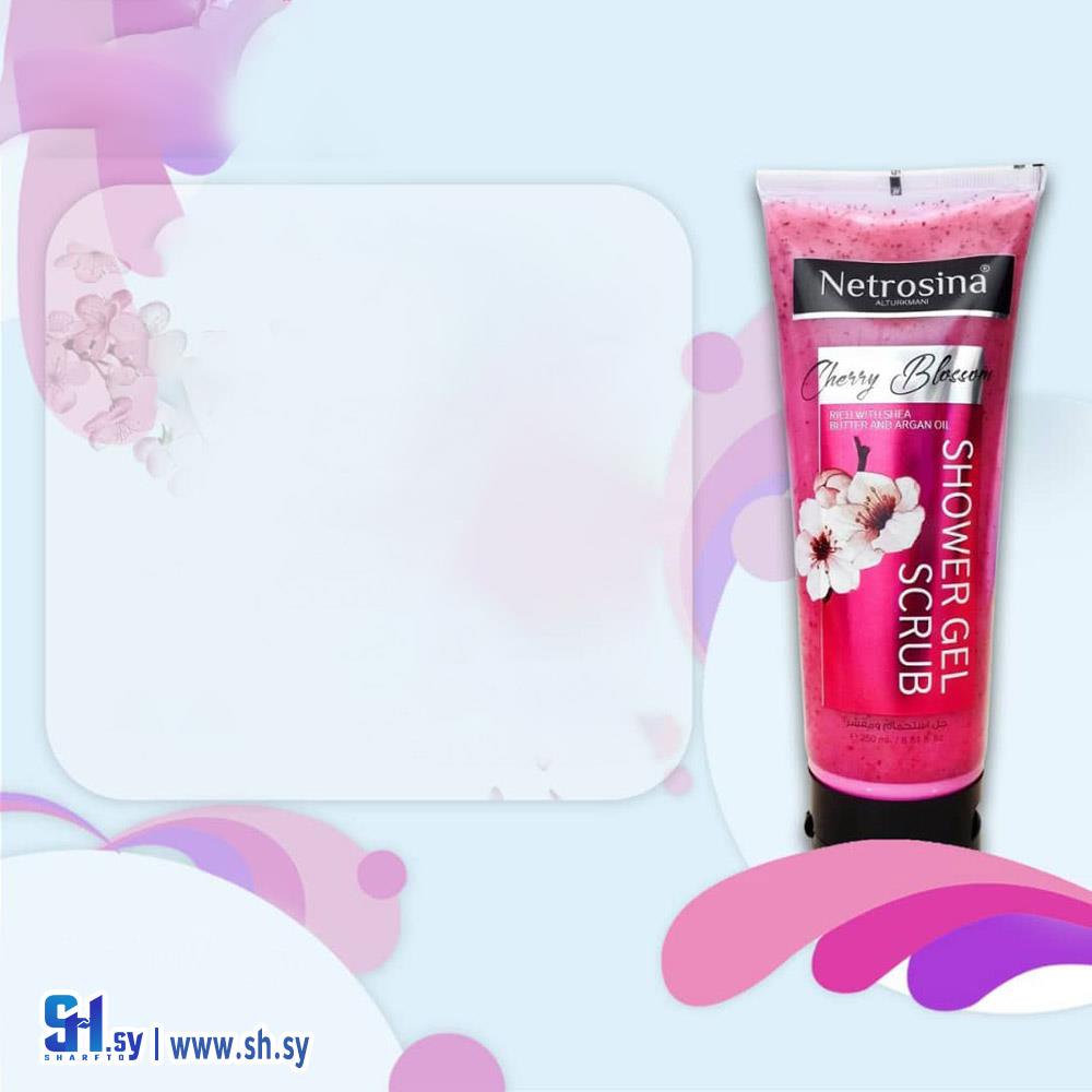 جل استحمام بخلاصة بتلات زهرة الكرز (نيتروسينا)