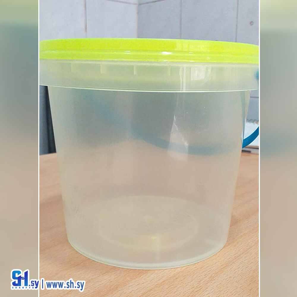 سطل ختم 2 كغ (بلاستيك الخان)