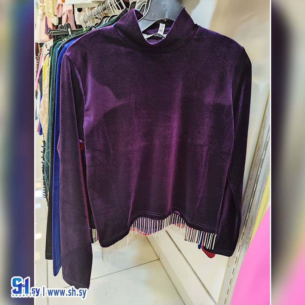 كنزة مخمل نسائي (شركة فتوح)