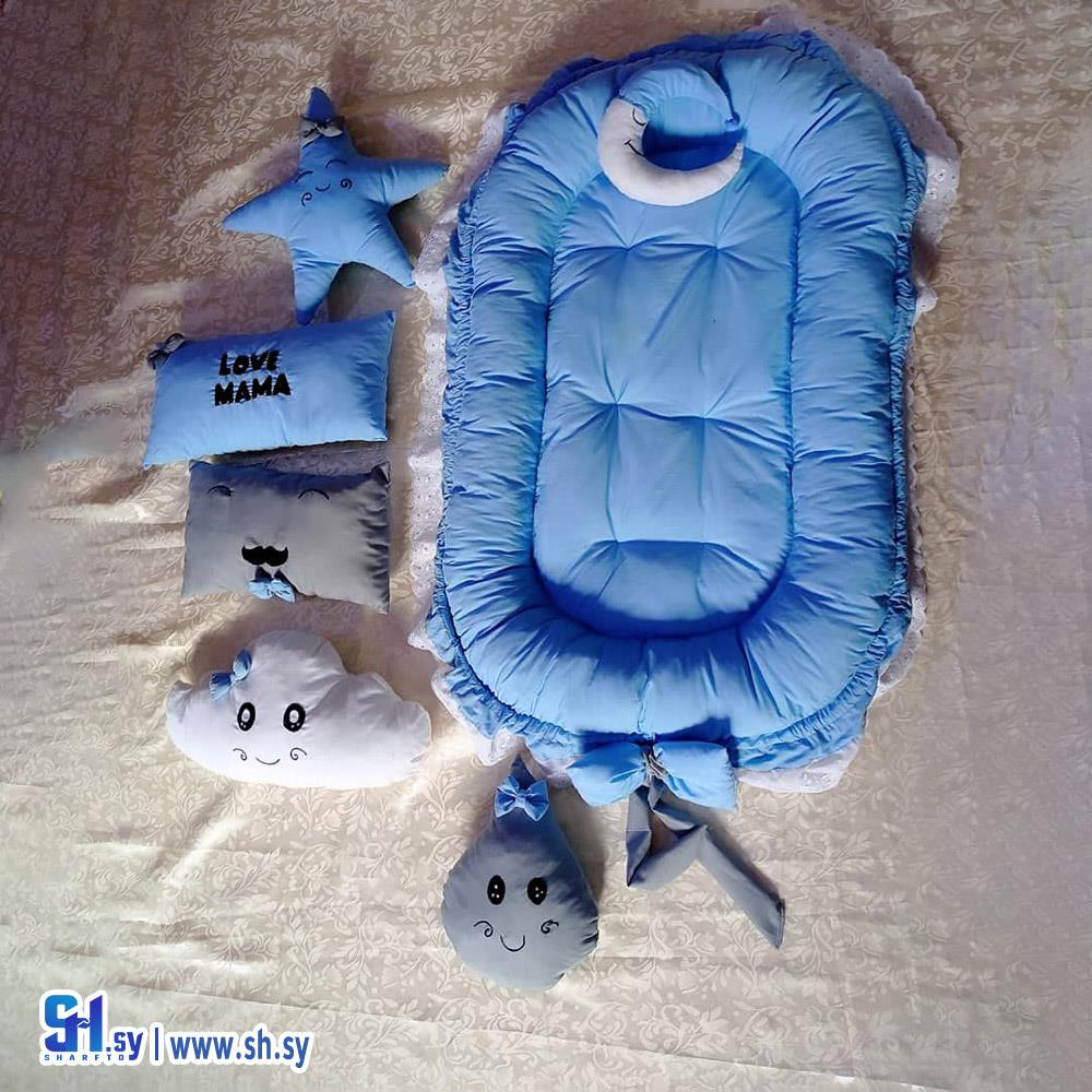 تفريشة سرير بيبي (سنابل design)