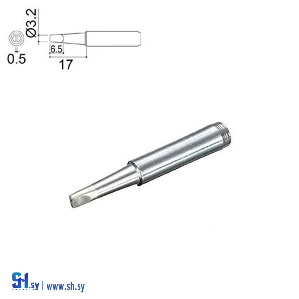 رأس كاوي مستقيم 3.2MM (قطرنجي للالكترونيات)