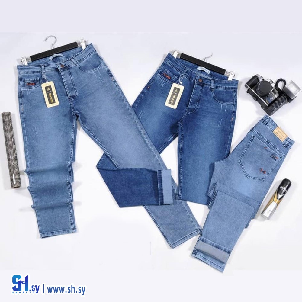 بنطال جينز رجالي موديل 1286 (ألبسة سوا)