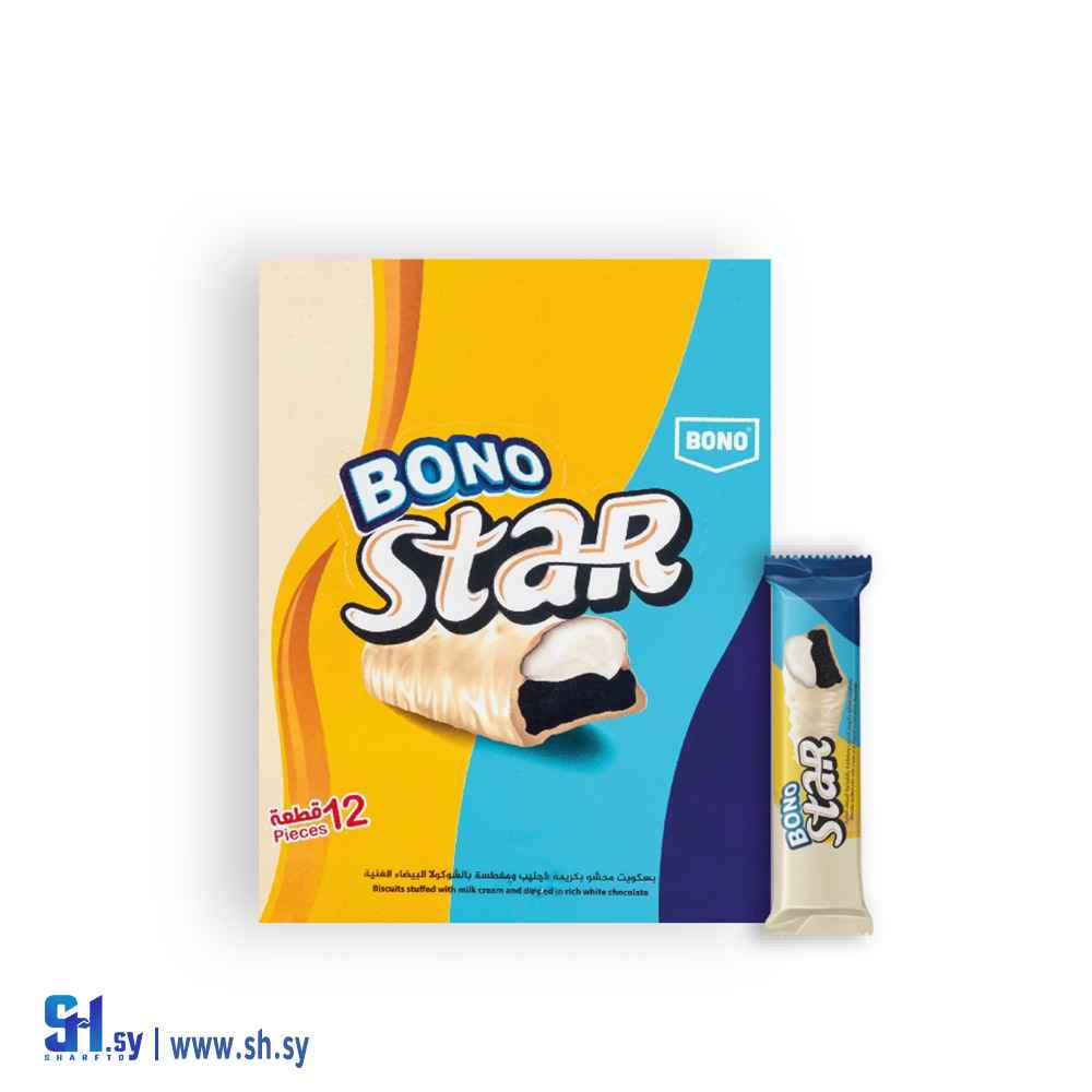 بسكويت بونو ستار حليب (BONO)