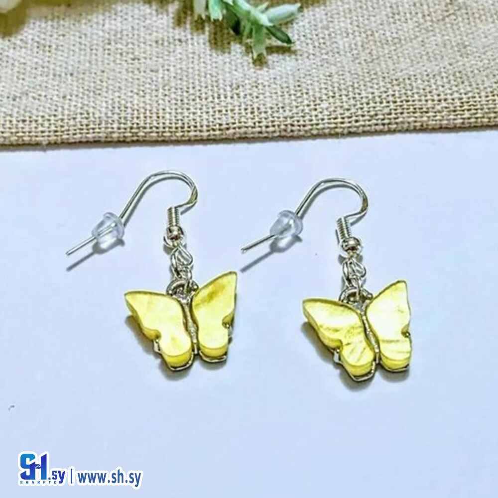 حلق فراشة (Mayar hand made)