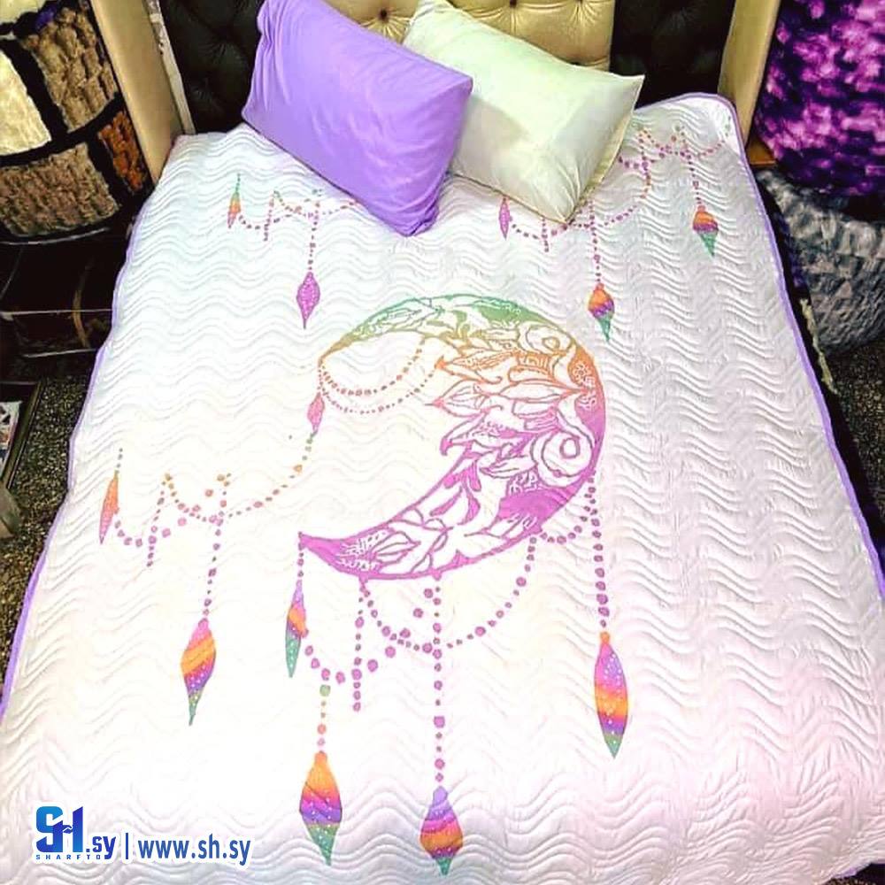 لحاف رسمة ريش موديل 5 (زهرة دبي دمشق)