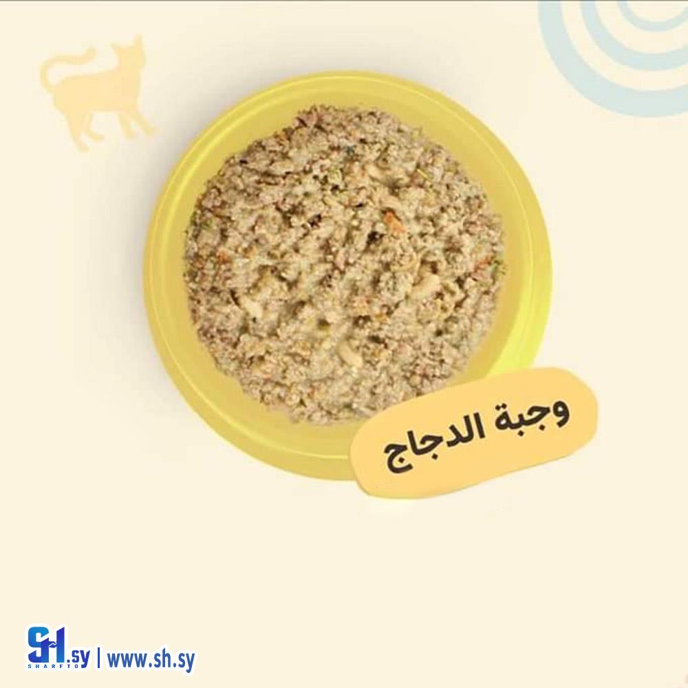 و جبة دجاج طعام مطبوخ للقطط (Rocky's tale)