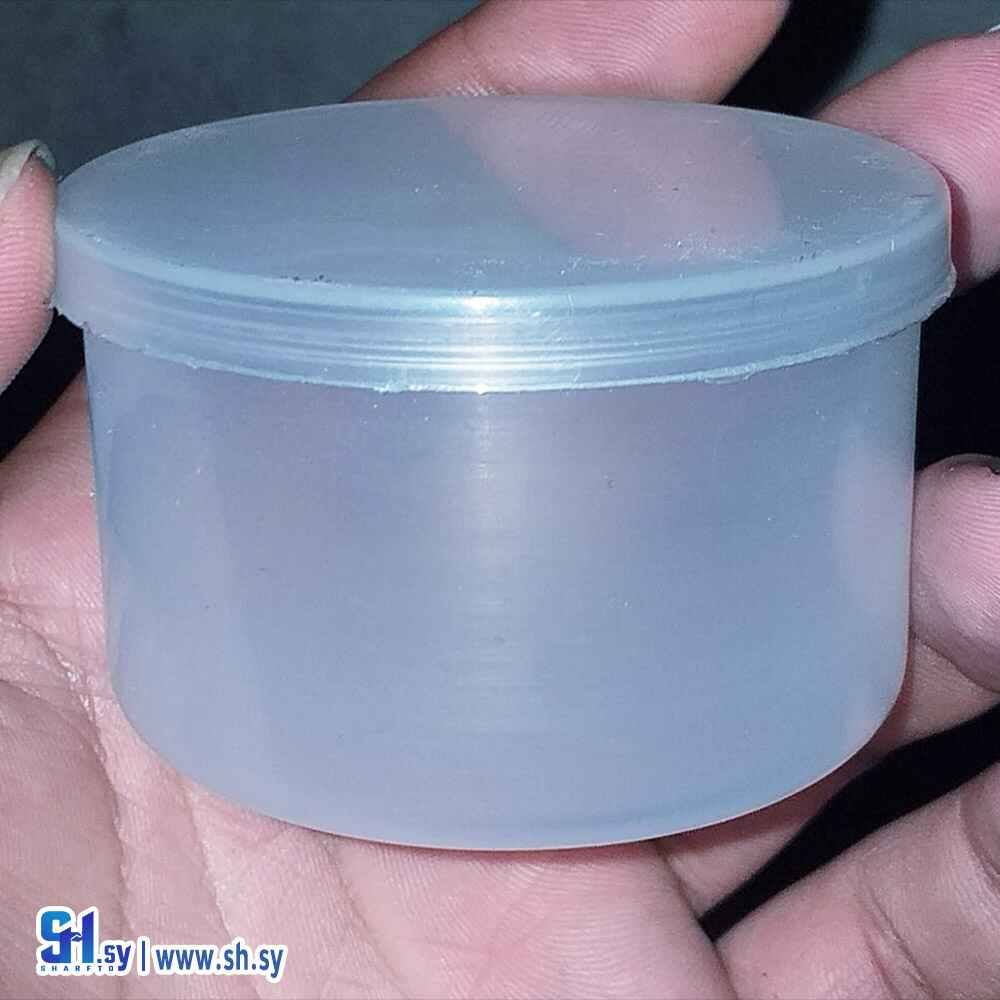 عبوة حنجور شفاف 50 مل (بلاستيك الخان)