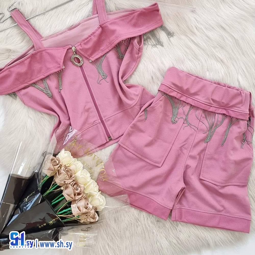 طقم شورت نسائي (ZD line)