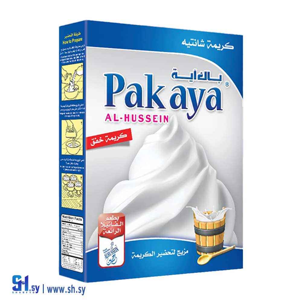 كريمة شانتيه بالفانيلا باك آية (نيزك)