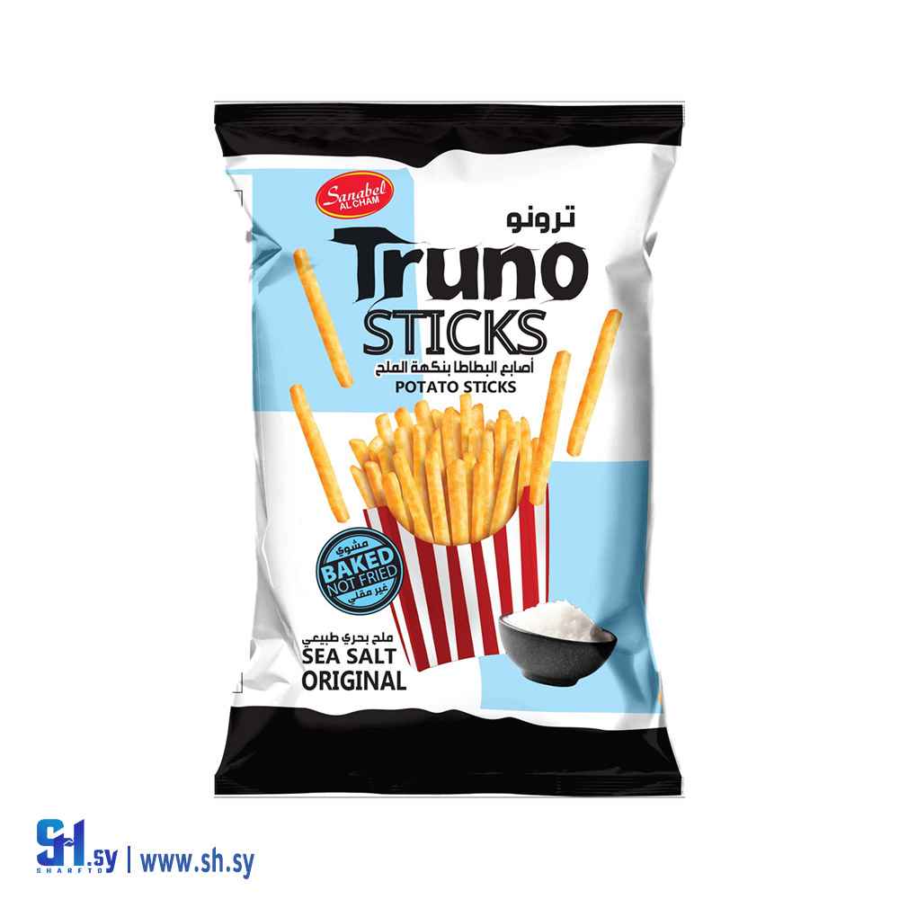 شيبس ترونو ستيكس بنكهة الملح البحري الطبيعي (sanabelcham)