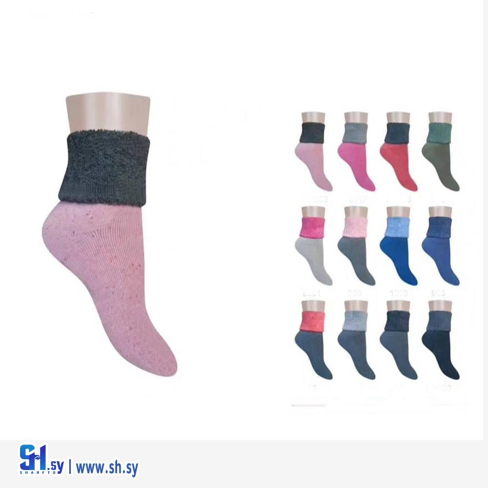 جوارب نسائي T47/2 (بادنجكي)