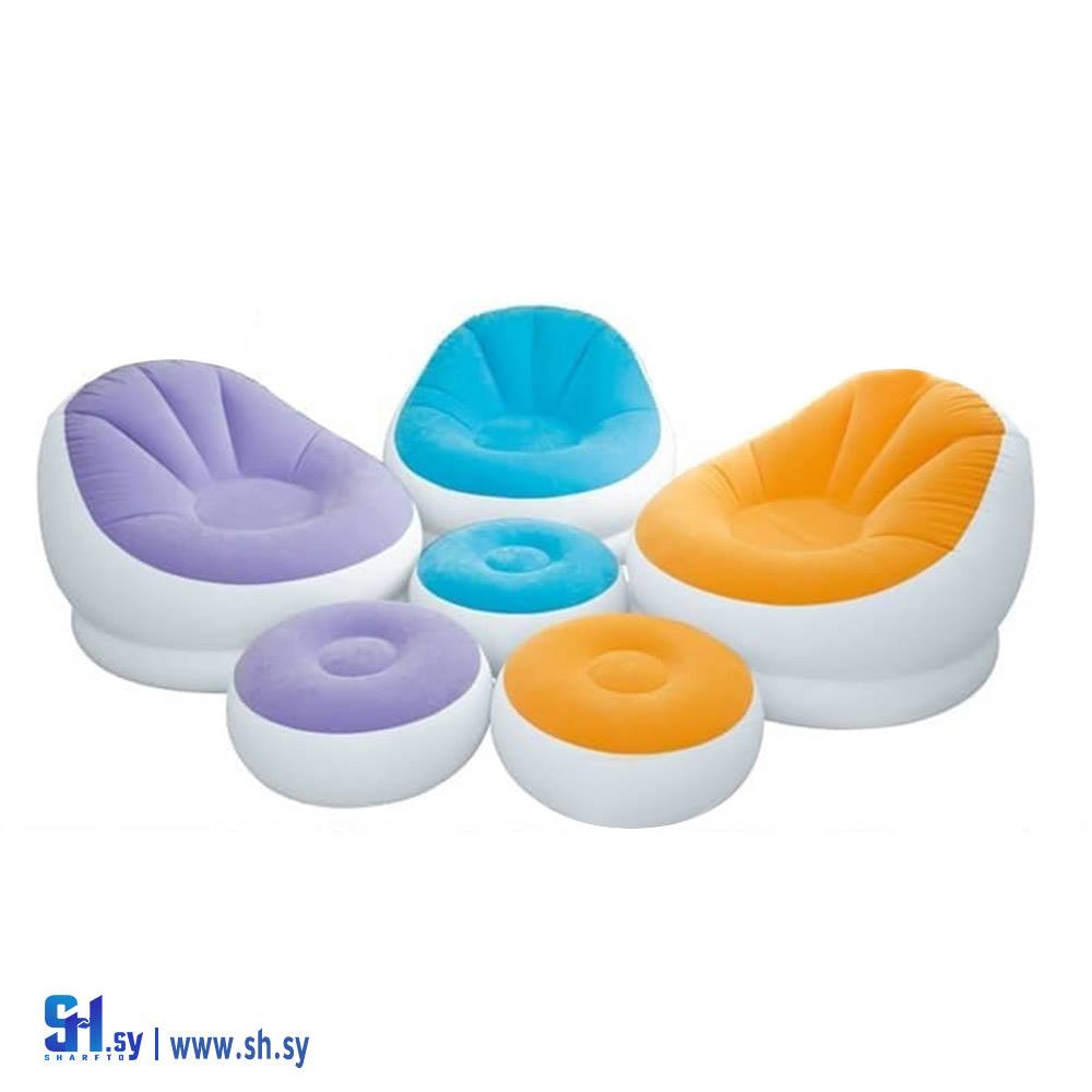 كرسي نفخ هواء قماش جلد 1 (الرفاعي)