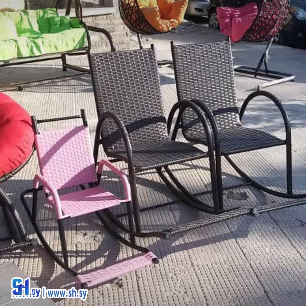 كرسي هزاز ريتان (مطابخ الفن الراقي)