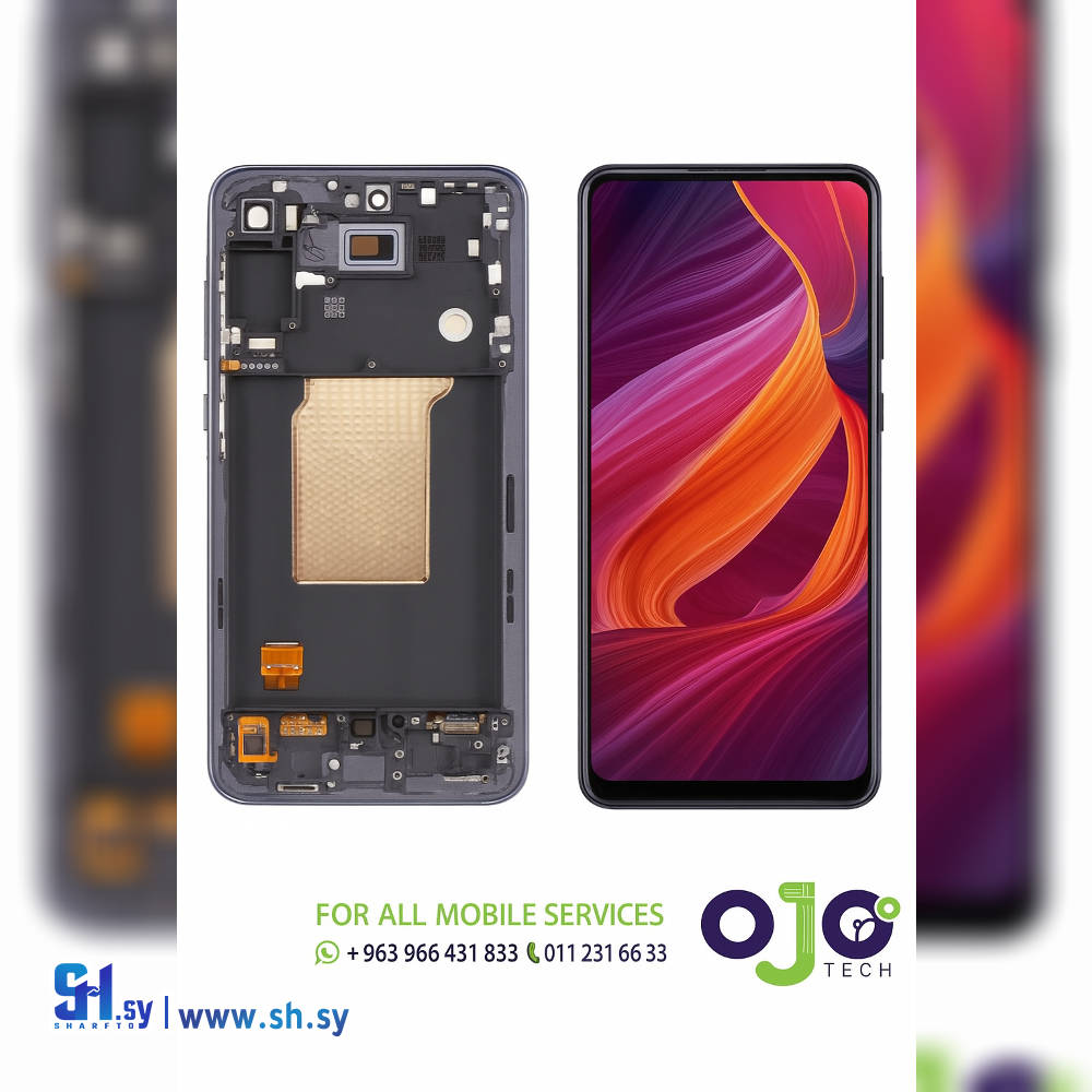 LCD Samsung Original 100% A556 (A55 5G 2024) + W.F LAVENDER (اوجو تك)