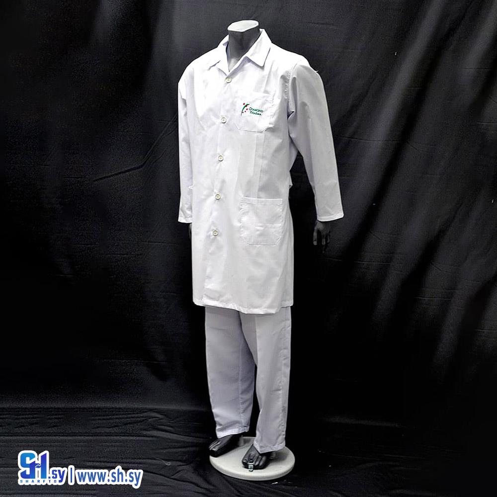 لباس طبي نسائي كم طويل (مؤسسة البساتنة للألبسة الموحدة)