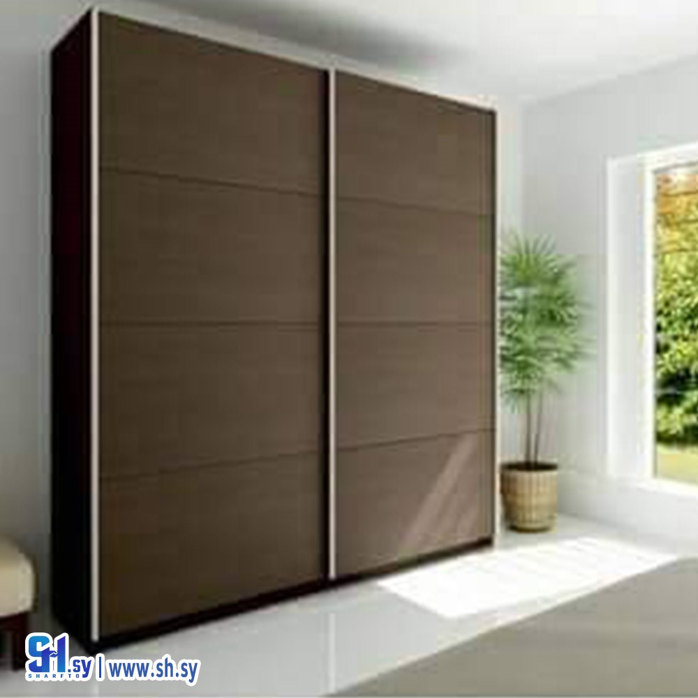 خزانة نظام الأبواب المنزلقة 2 (الوسام للألمنيوم والمطابخ والديكورات)