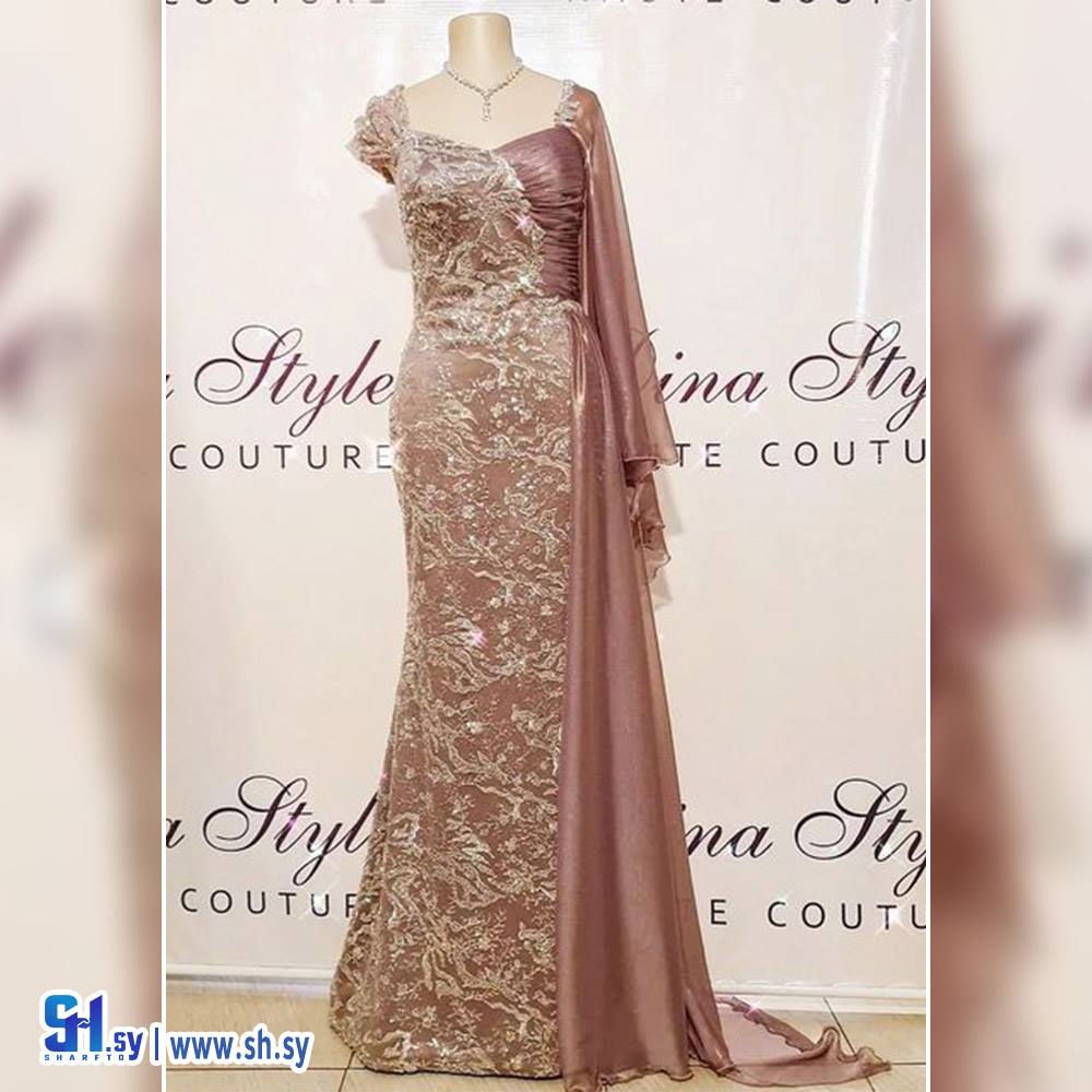 فستان سهرة طويل (Dina Style)