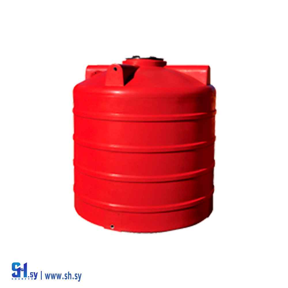 خزان ماء 3000 لتر مدور عامودي (ريان بلاست)