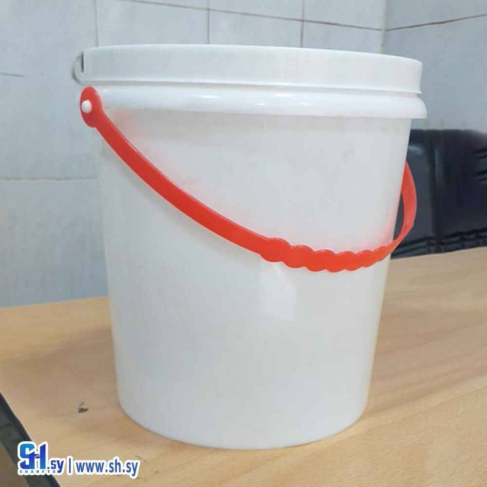 سطل بلاستيك 5 كغ (بلاستيك الخان)