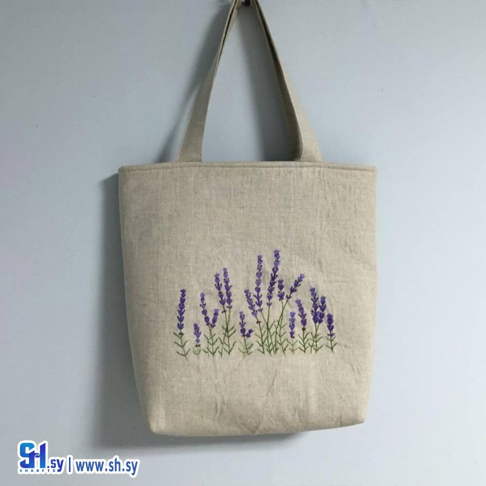 حقيبة كتف نسائية مطرزة (عقيق)