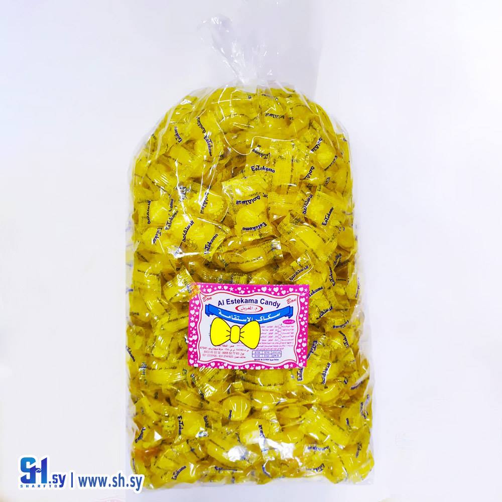 سكاكر فوار بنكهة الليمون (الاستقامة)