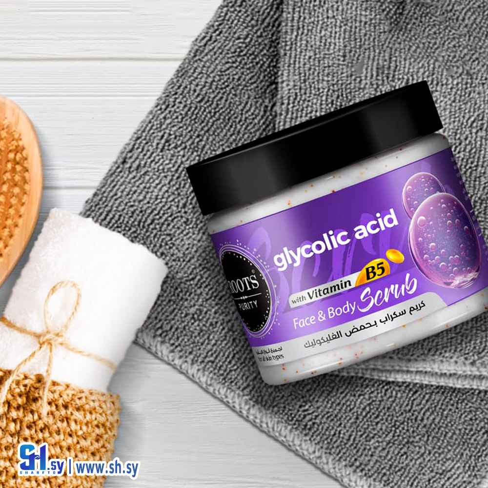 سكراب بخلاصة الغليكوليك أسيد (Roots Purity)