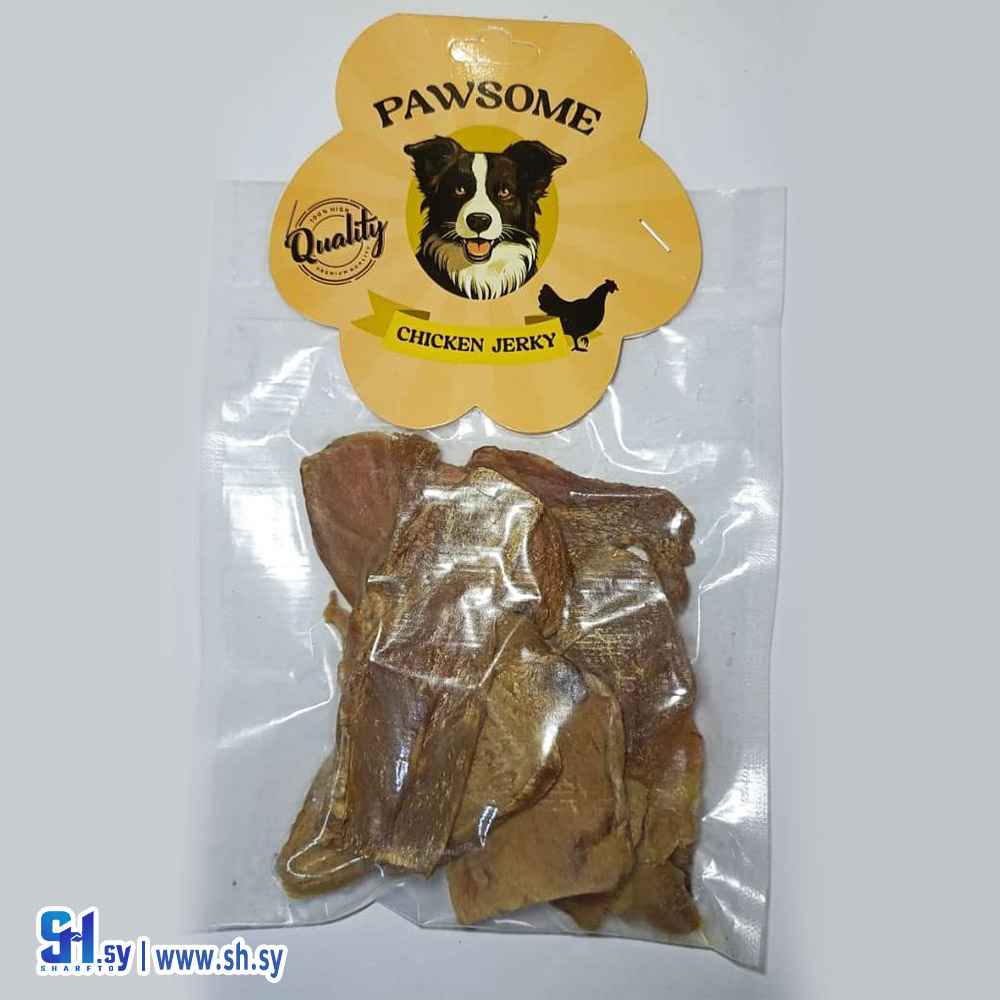 شرحات دجاج مجفف 75غرام (Rocky's tale)